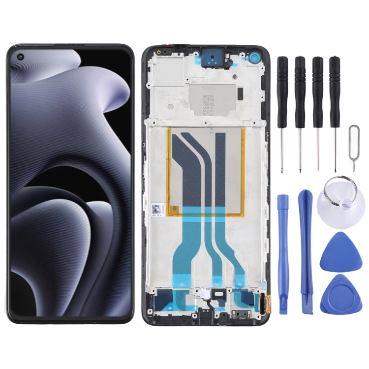 Original LCD Screen and Digitizer Full Assembly with Frame, For vivo Y76S