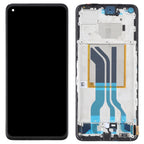 Original LCD Screen and Digitizer Full Assembly with Frame, For vivo Y76S