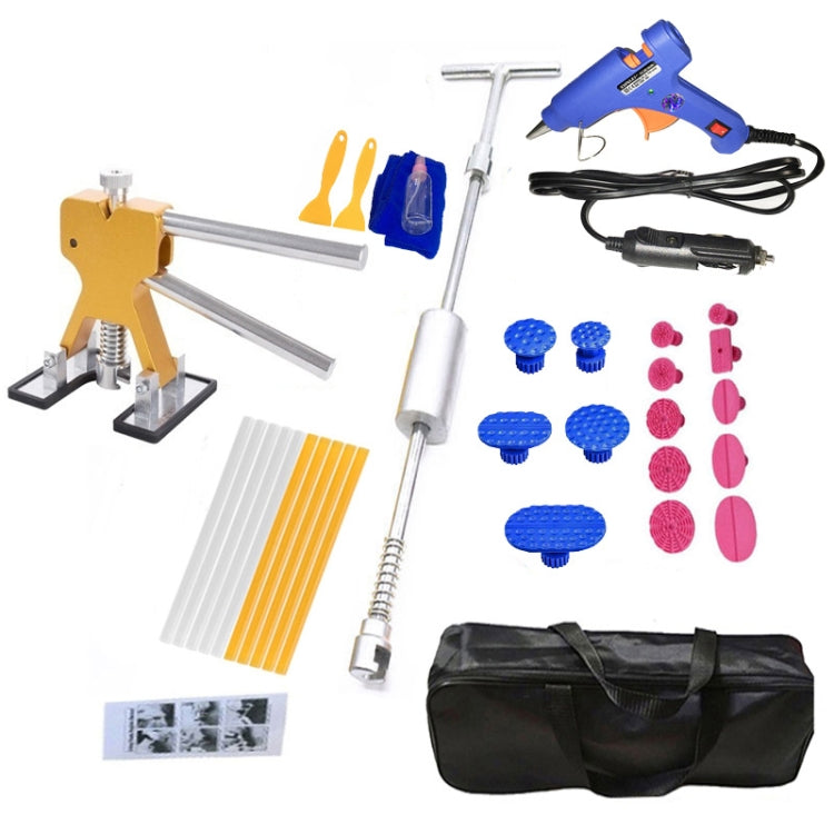 12V Car Cigarette Lighter Plug Paintless Dent Puller, 32 in 1