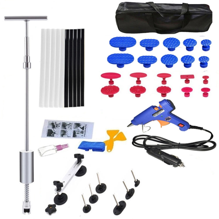 12V Car Cigarette Lighter Plug Paintless Dent Puller, 43 in 1