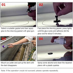 12V Car Cigarette Lighter Plug Paintless Dent Puller, 43 in 1