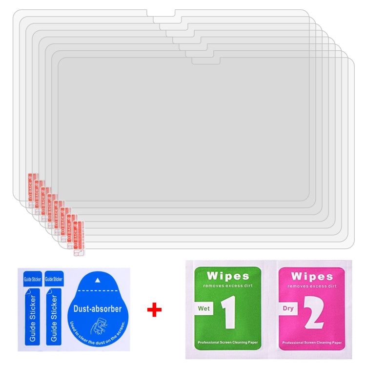 25 PCS 9H 2.5D Explosion-proof Tempered Tablet Glass Film For TCL Tab 10s / Enjoy 2 / T10 / T10S / Honor X8 / Honor 8 Lite / Lenovo K10C X6E6F / Teclast P30T