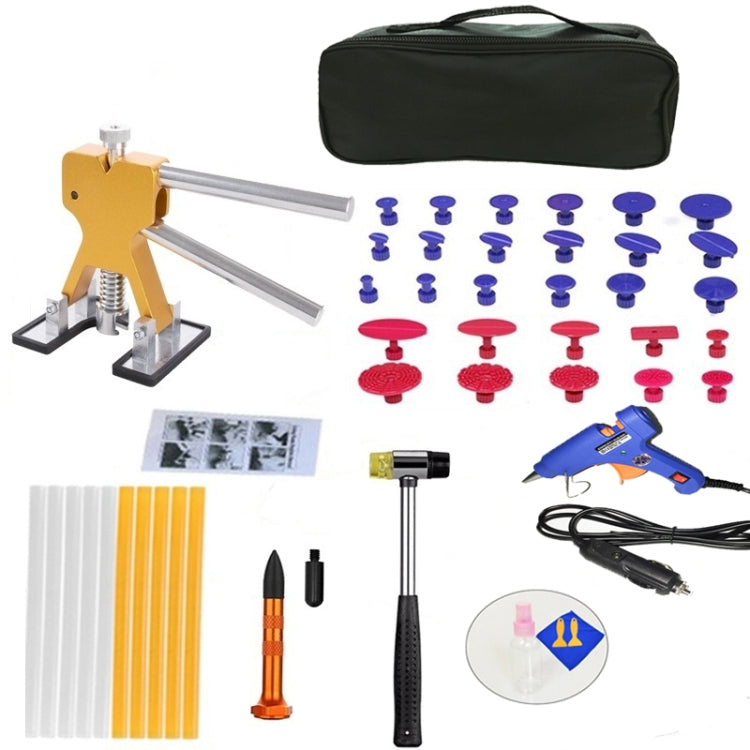 12V Car Cigarette Lighter Plug Paintless Dent Puller, 47 in 1