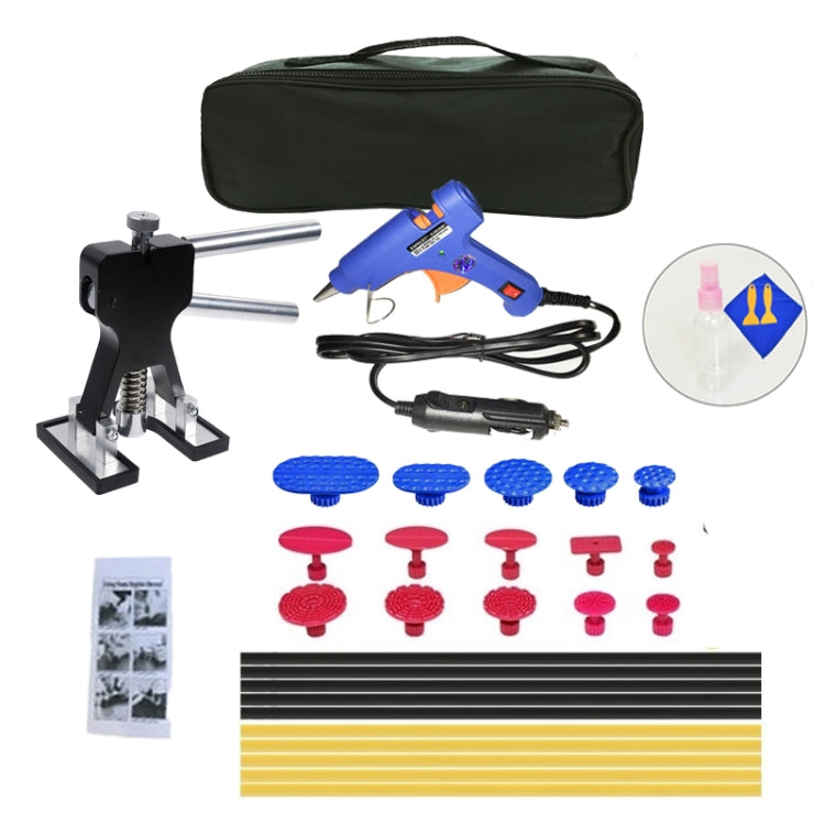 12V Car Cigarette Lighter Plug Paintless Dent Puller, 31 in 1