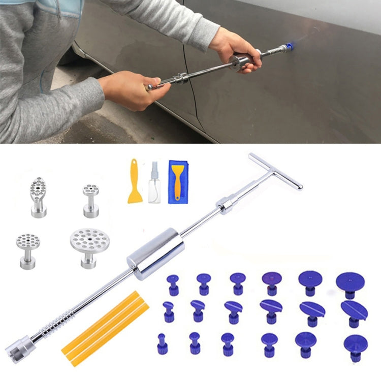 Car Paintless Dent Repair Hail Removal Tool, D1 30 in 1