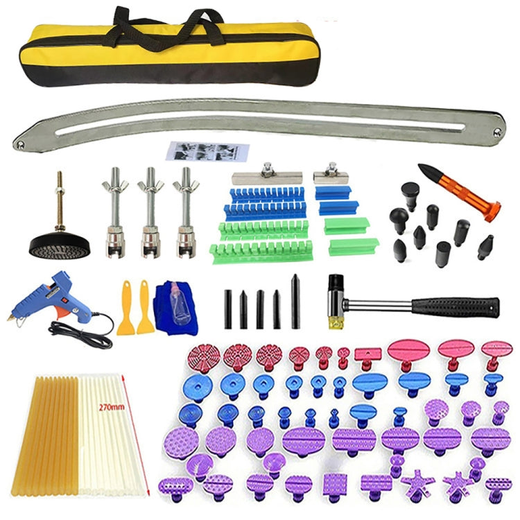 N10 117 in 1 Car Paintless Dent Removal Fender Damage Repair Puller Lifter — 117 in 1 UK Plug