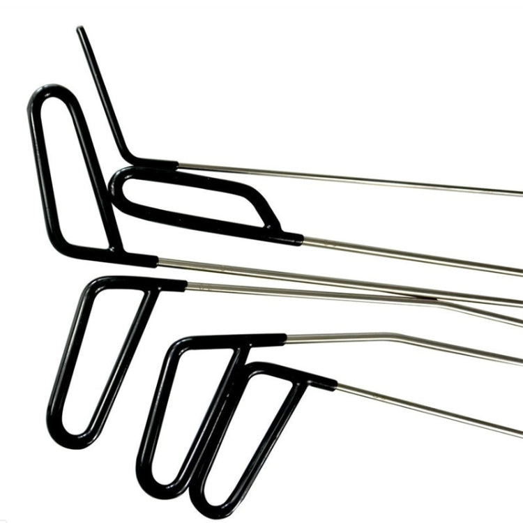 Car Paintless Dent Repair Hail Remover Hooks Rods Kit, Q1 8 in 1