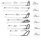 Car Paintless Dent Repair Hail Remover Hooks Rods Kit, Q1 14 in 1