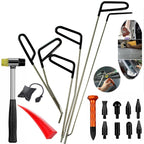 Car Paintless Dent Repair Hail Remover Hooks Rods Kit, Q1 18 in 1