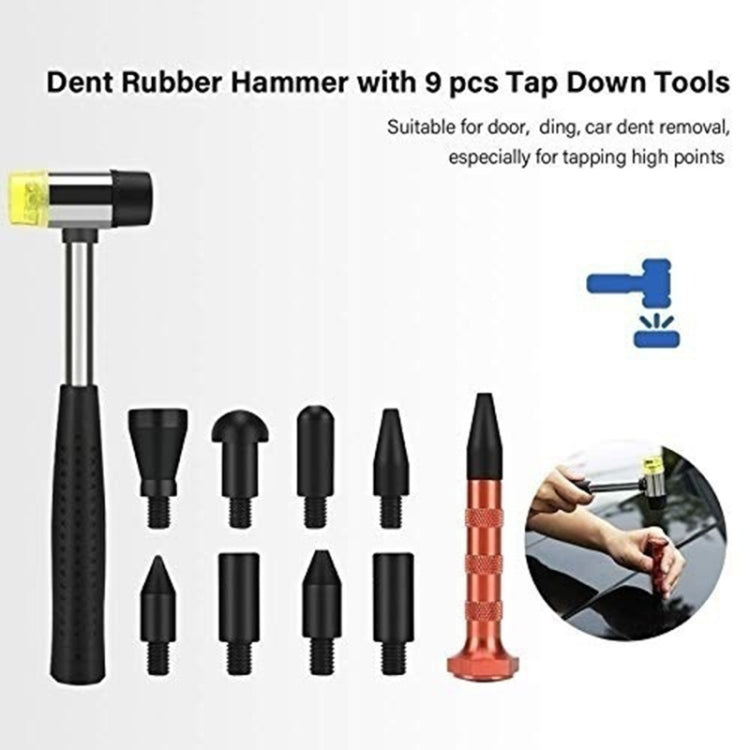 Car Paintless Dent Repair Hail Remover Hooks Rods Kit, Q1 18 in 1