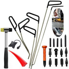 Car Paintless Dent Repair Hail Remover Hooks Rods Kit, Q1 23 in 1