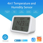 NEO NAS-CW01W WiFi 4 in1 Temperature + Humidity Sensor