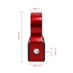 Aluminum Flatlink Winch Shackle Mount Assembly for Tow Haul Truck ATV UTV Winch Lines Winch Hook