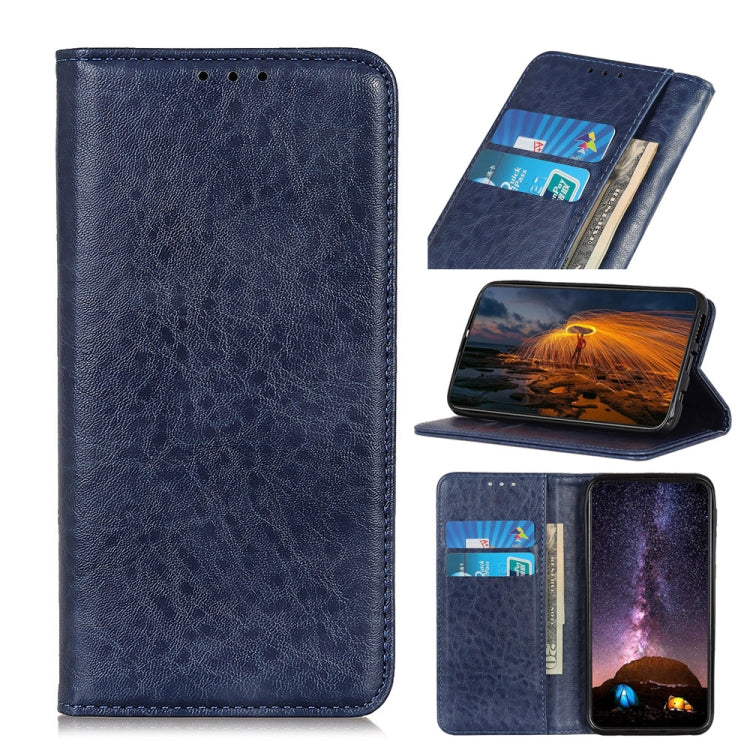 Magnetic Crazy Horse Texture Horizontal Flip Leather Case with Holder & Card Slots & Wallet, For Motorola E7, For Motorola G Stylus