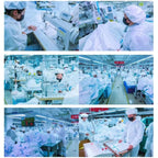 Waterproof Disposable SF Non-woven Breathable Film Siamese Isolation Suit Safely Clothes — view 6