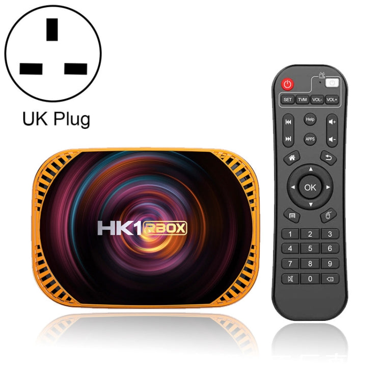HK1RBOX X4 4K TV Box, Android 11 Amlogic S905X4 CPU with RC