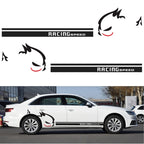 2 PCS/Set D-49 Evil Rabbit Pattern Car Modified Decorative Sticker