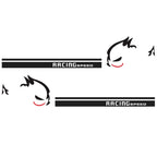 2 PCS/Set D-49 Evil Rabbit Pattern Car Modified Decorative Sticker — Evil Rabbit Pattern