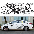 2 PCS/Set D-75 Flower Vine Pattern Car Modified Decorative Sticker