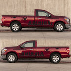 2 PCS/Set D-84 Old Soldiers Pattern Car Modified Decorative Sticker — Yellow