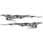 2 PCS/Set D-144 Fire Element Pattern Car Modified Decorative Sticker