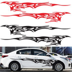 2 PCS/Set D-144 Fire Element Pattern Car Modified Decorative Sticker