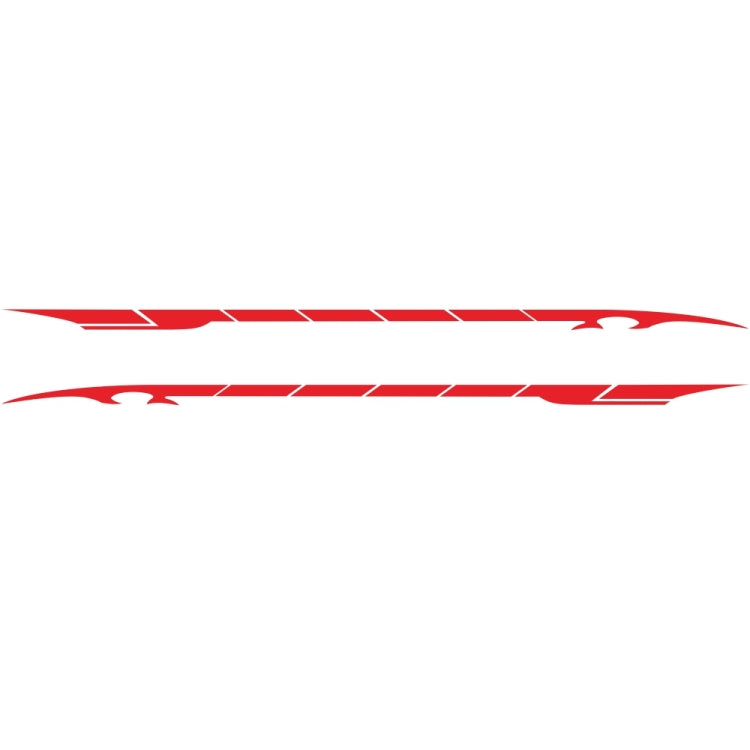2 PCS/Set D-178 Waistline Pattern Car Modified Decorative Sticker — view 8