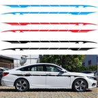 2 PCS/Set D-178 Waistline Pattern Car Modified Decorative Sticker