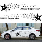 2 PCS/Set D-207 Star Pattern Car Modified Decorative Sticker — view 10