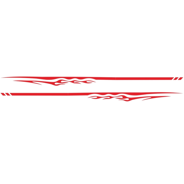 2 PCS/Set D-280 Flame Streak Pattern Car Modified Decorative Sticker — view 8