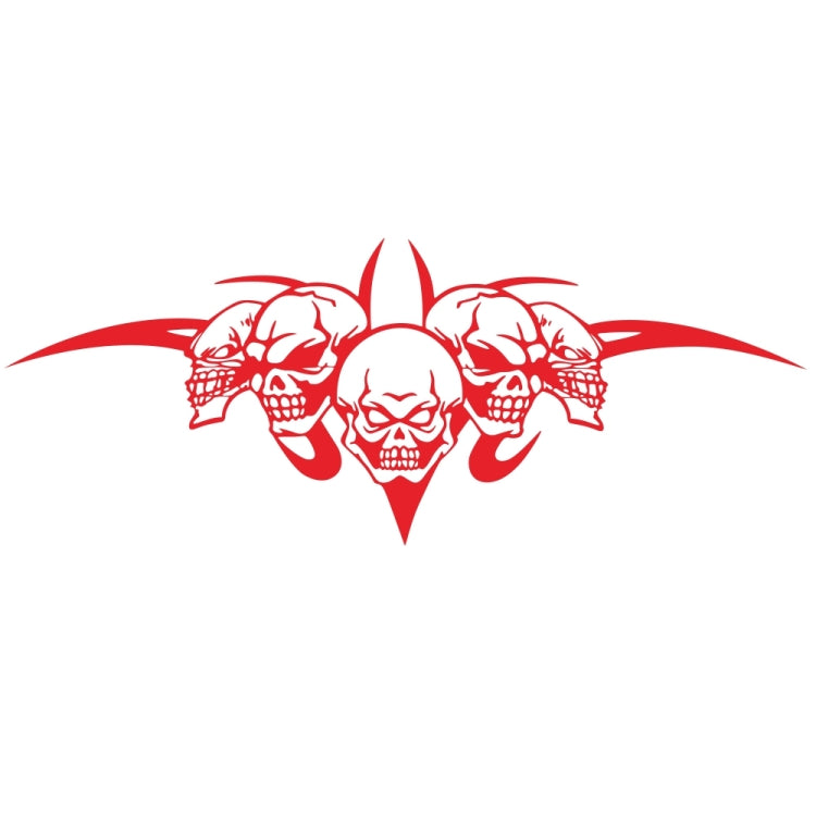 D-299 Skull Pattern Car Modified Hood Decorative Sticker — view 8
