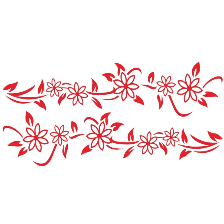2 PCS/Set D-378 Flower Totem Pattern Car Modified Decorative Sticker — view 8