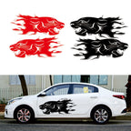 2 PCS/Set D-417 Lion Pattern Car Modified Decorative Sticker — view 10