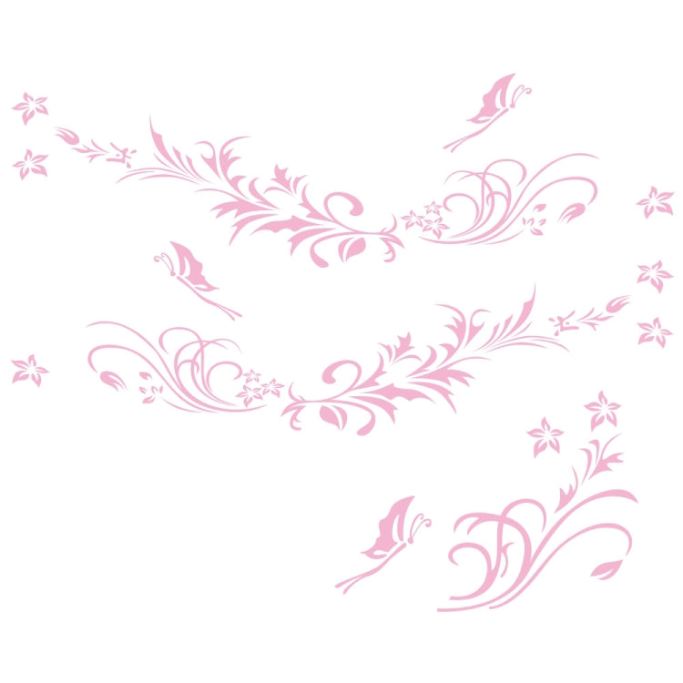 D-462 Butterfly Loves Flowers Pattern Car Modified Decorative Sticker — view 10