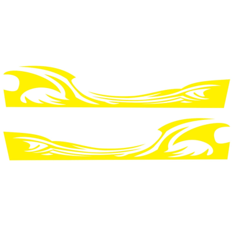 2 PCS/Set D-467 Waves Pattern Car Modified Decorative Sticker — view 8