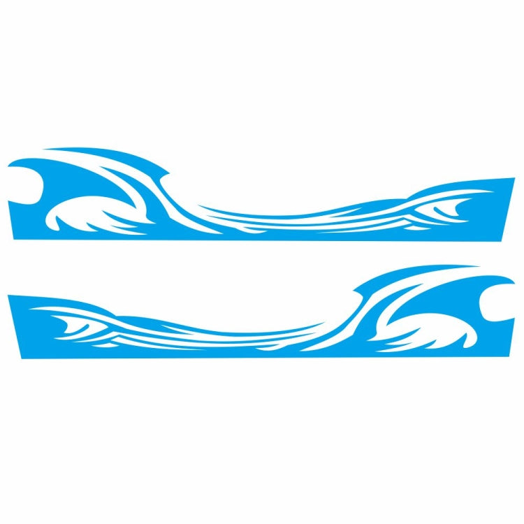 2 PCS/Set D-467 Waves Pattern Car Modified Decorative Sticker — view 9