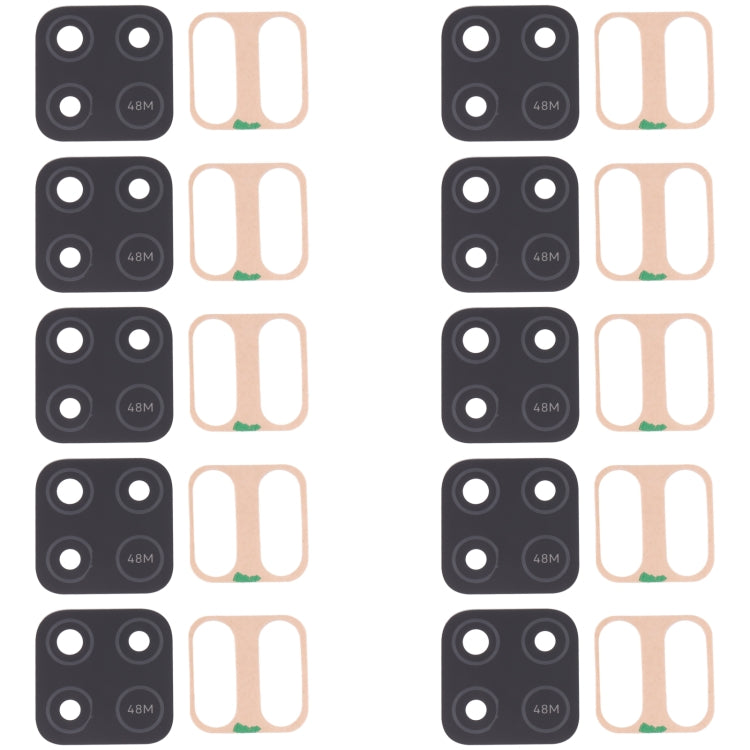 10 PCS Back Camera Lens — For Infinix Note 8