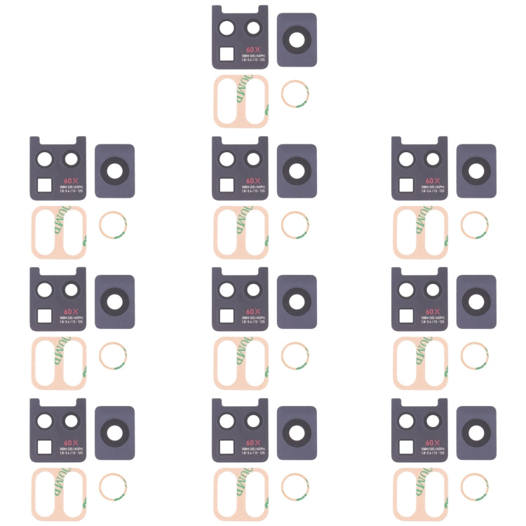 10 PCS Back Camera Lens — For Itel P36/P36 Pro