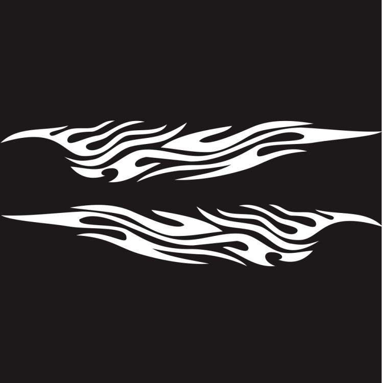 2 PCS/Set D-476 Fire Element Pattern Car Modified Decorative Sticker — view 9