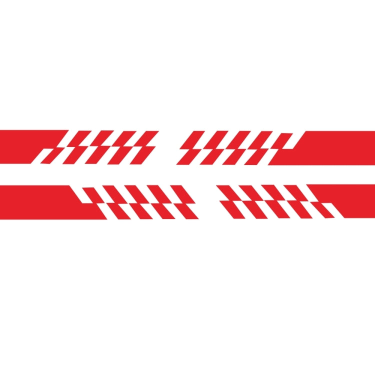 2 PCS/Set D-487 Stripe Pattern Car Modified Decorative Sticker — view 8