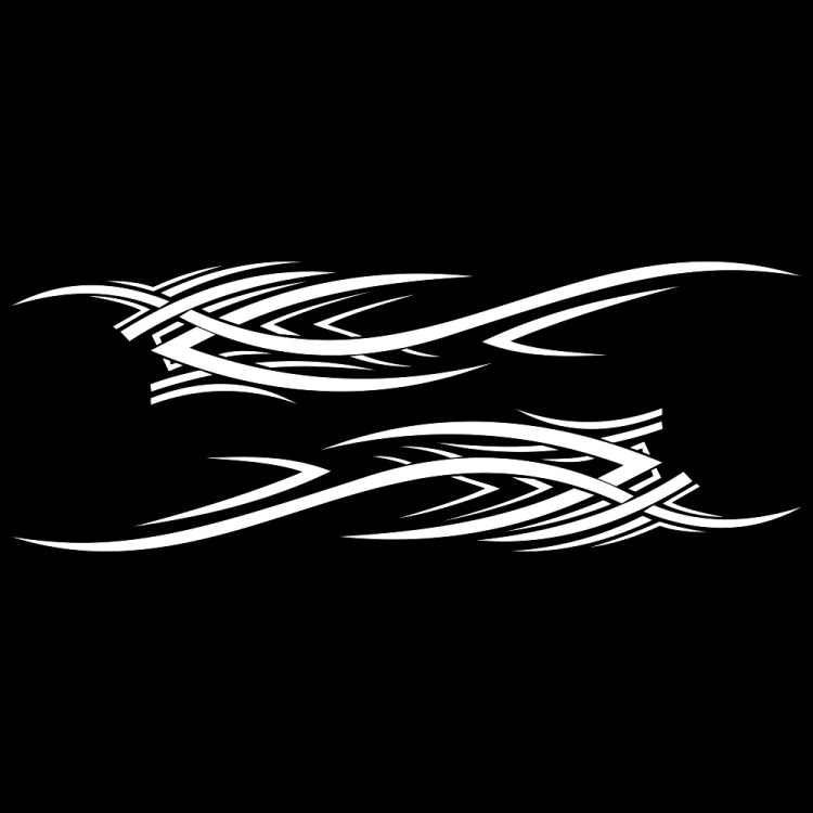 2 PCS/Set D-503 Totem Pattern Car Modified Decorative Sticker — view 9