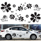 2 PCS/Set D-510 Flowers Pattern Car Modified Decorative Sticker — view 10