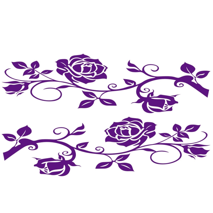 2 PCS/Set D-545 Rose Pattern Car Modified Decorative Sticker — view 10