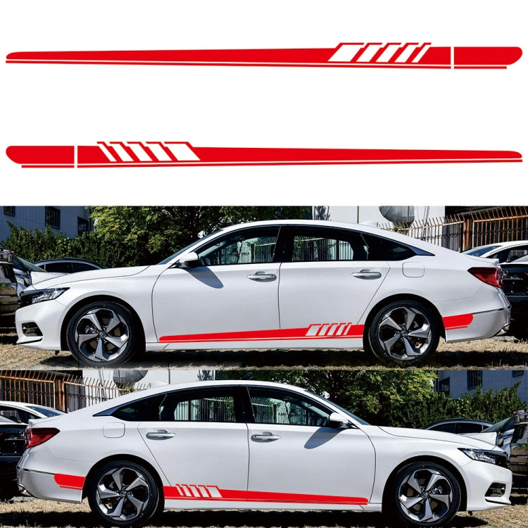 2 PCS/Set D-608 Stripe Pattern Car Modified Decorative Sticker — view 8