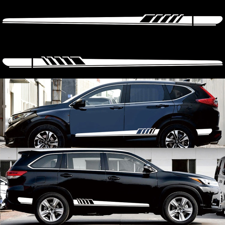 2 PCS/Set D-608 Stripe Pattern Car Modified Decorative Sticker — view 9