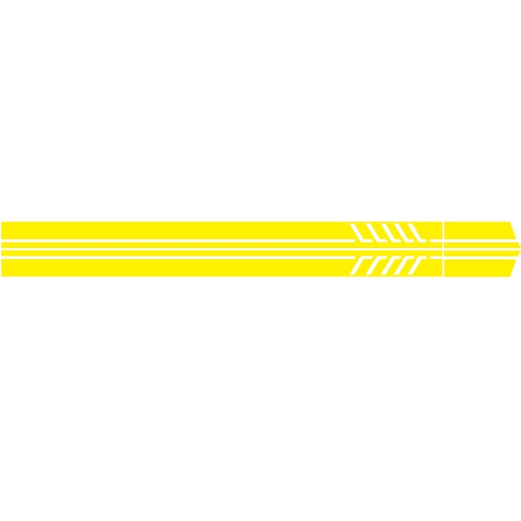 D-655 Universal Car Modified Decorative Sticker — White