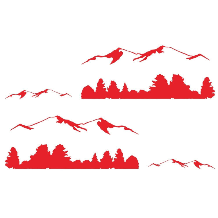 2 PCS/Set D-684 Mountain Totem Pattern Car Modified Decorative Sticker — view 8