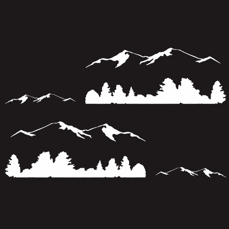 2 PCS/Set D-684 Mountain Totem Pattern Car Modified Decorative Sticker — view 9