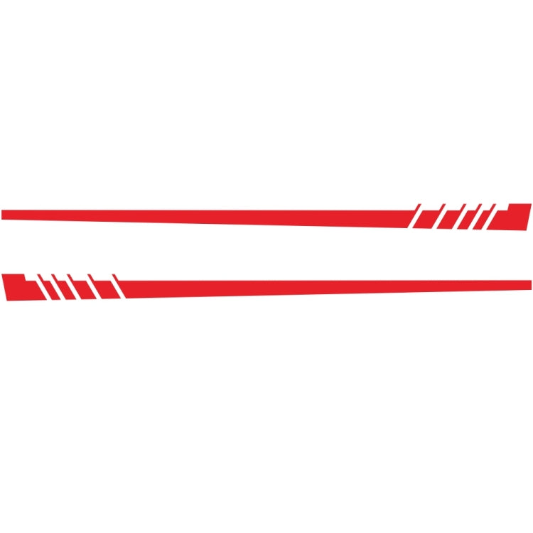 2 PCS/Set D-854 Stripe Pattern Car Modified Decorative Sticker — view 8