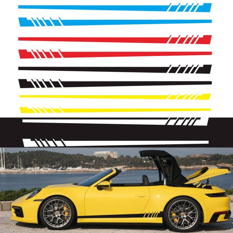 2 PCS/Set D-854 Stripe Pattern Car Modified Decorative Sticker — view 10